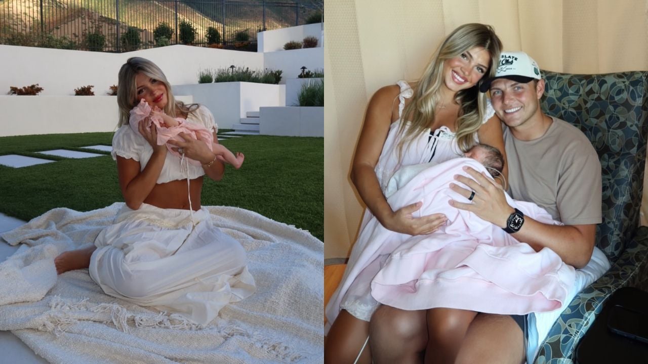 PHOTO: Zach Wilson’s wife Nicolette offers intimate glimpse of baby daughter after welcoming her into the world in July