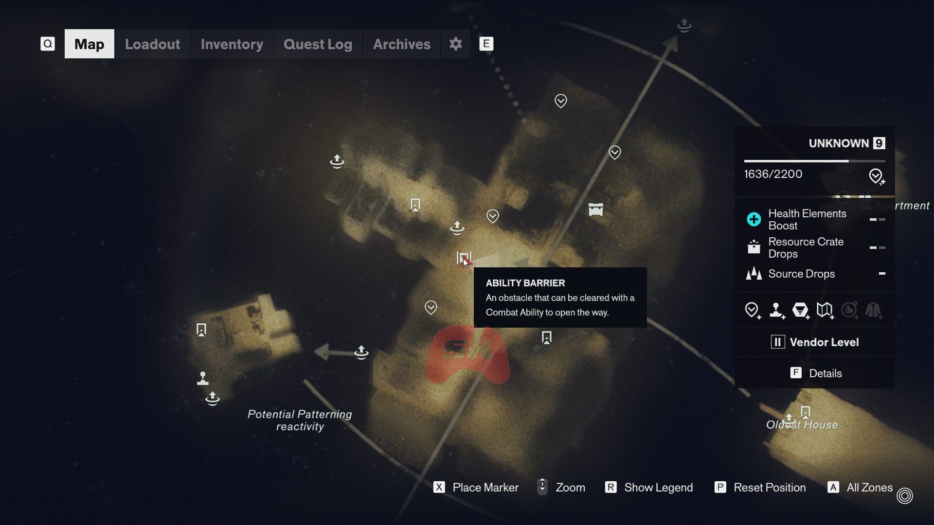 How to remove Ability Barrier in Control Resonant