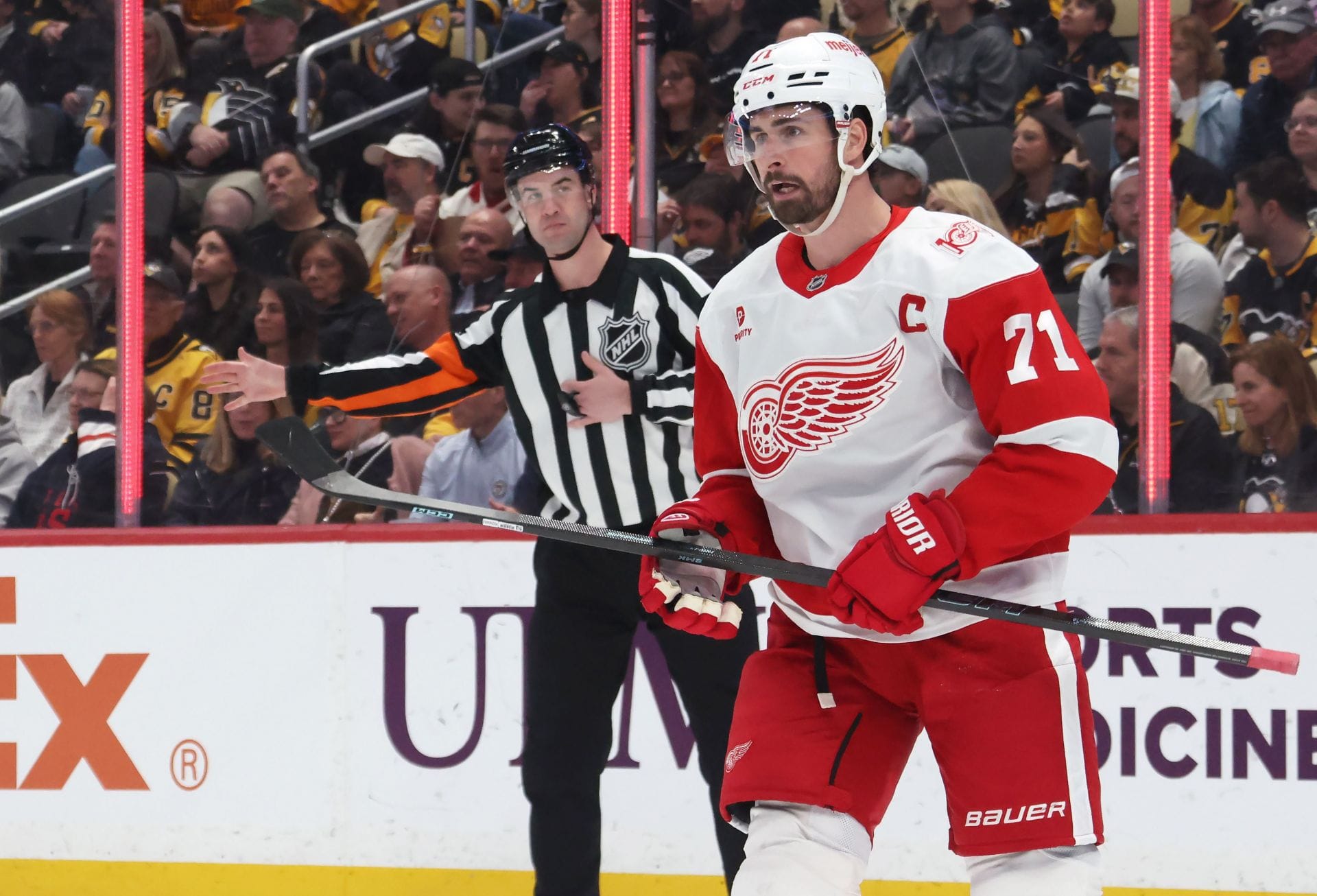 4 NHL captains before Dylan Larkin that were involuntarily stripped of captaincy ft. Eichel, Thornton & more