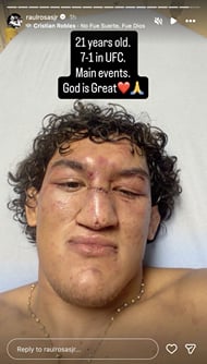 Raul Rosas Jr. shared an update on Instagram - Source: Instagram