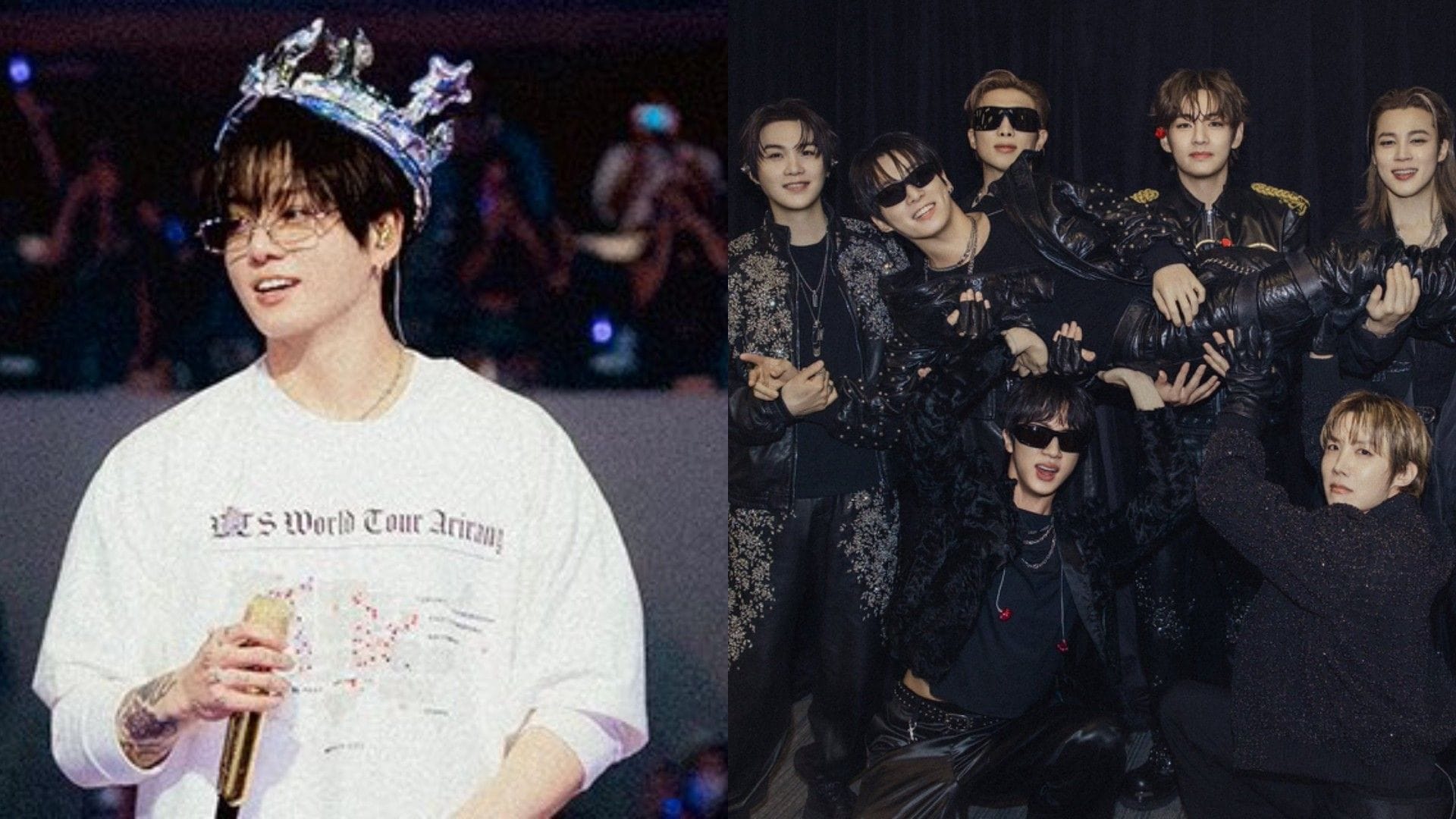 "jk you are so loved" - Fans erupt as BTS celebrate Jungkook's birthday during SoFi Stadium Day 1 concert