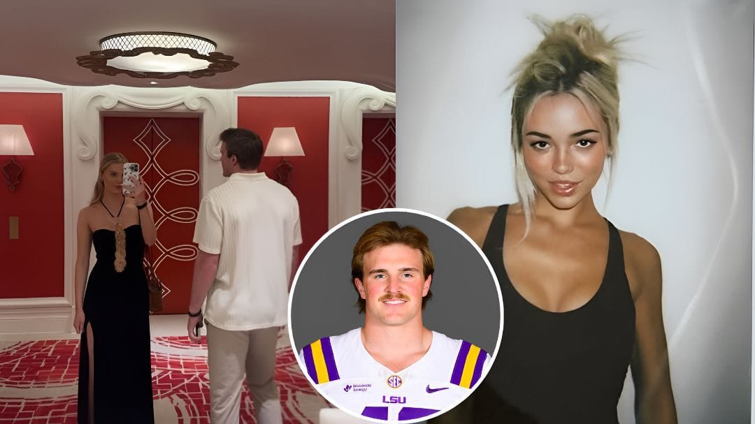 Lane Kiffin's daughter Landry links up with Olivia Dunne as LSU star BF Whit Weeks celebrates big win vs. Clemson