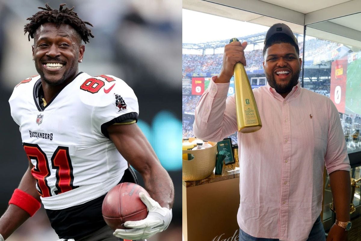 "Vontaze Burfict really turned his brain into jelly": NFL fans rip "weirdo" Antonio Brown for threatening Druski over CTE skit