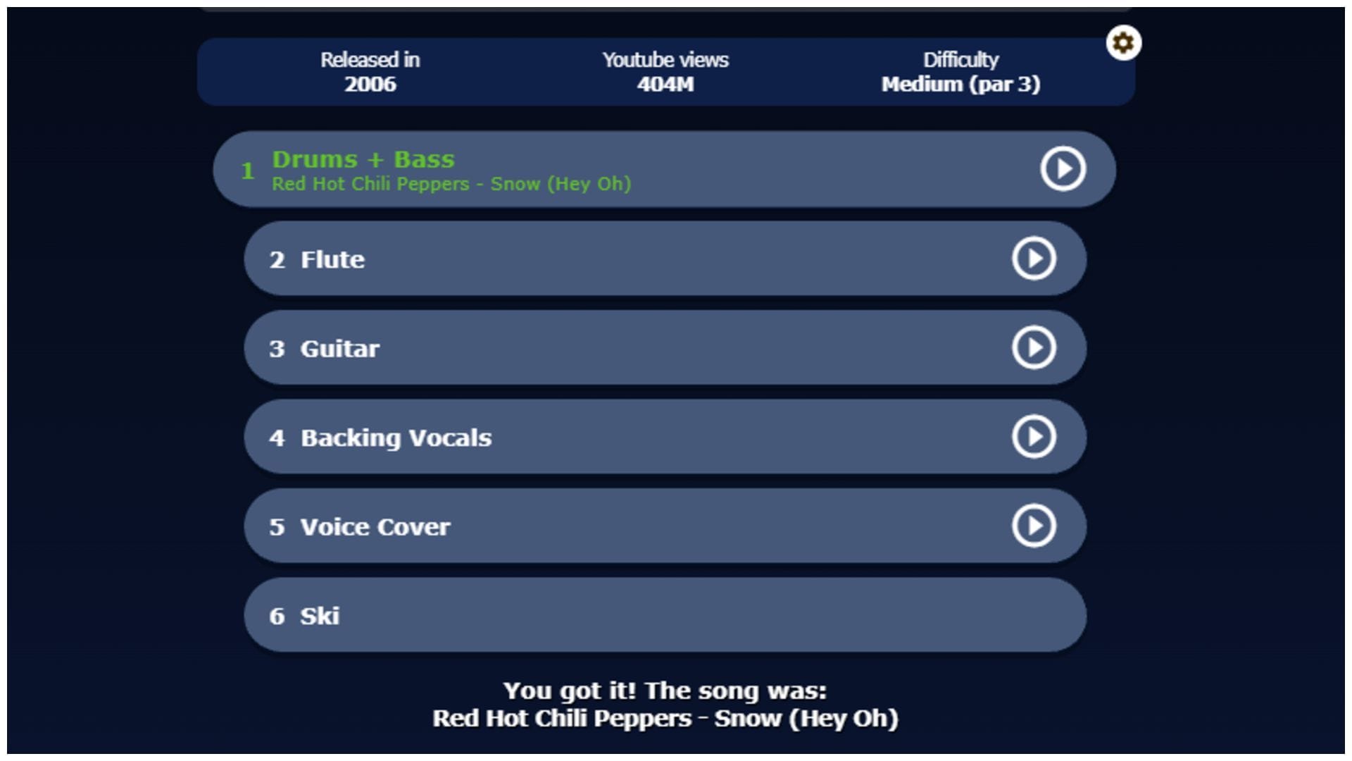 Today's September 1, 2026 Bandle answer (Image via Bandle)