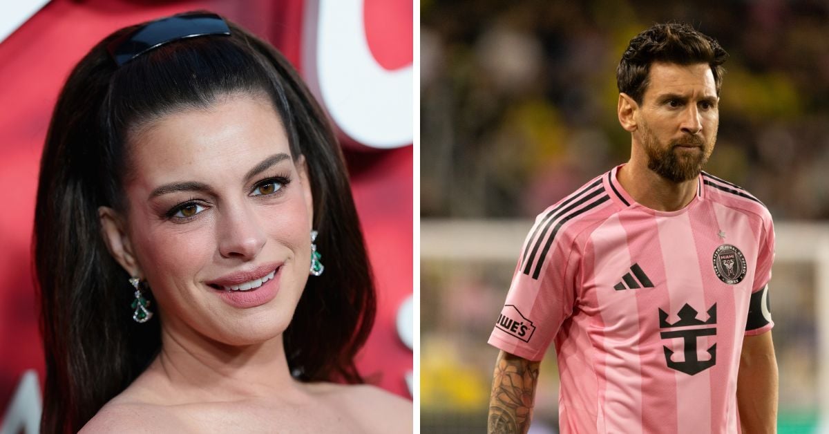 "It's a bridge to so many wonderful things" - Anne Hathaway explains how Lionel Messi helped her son make a new best friend