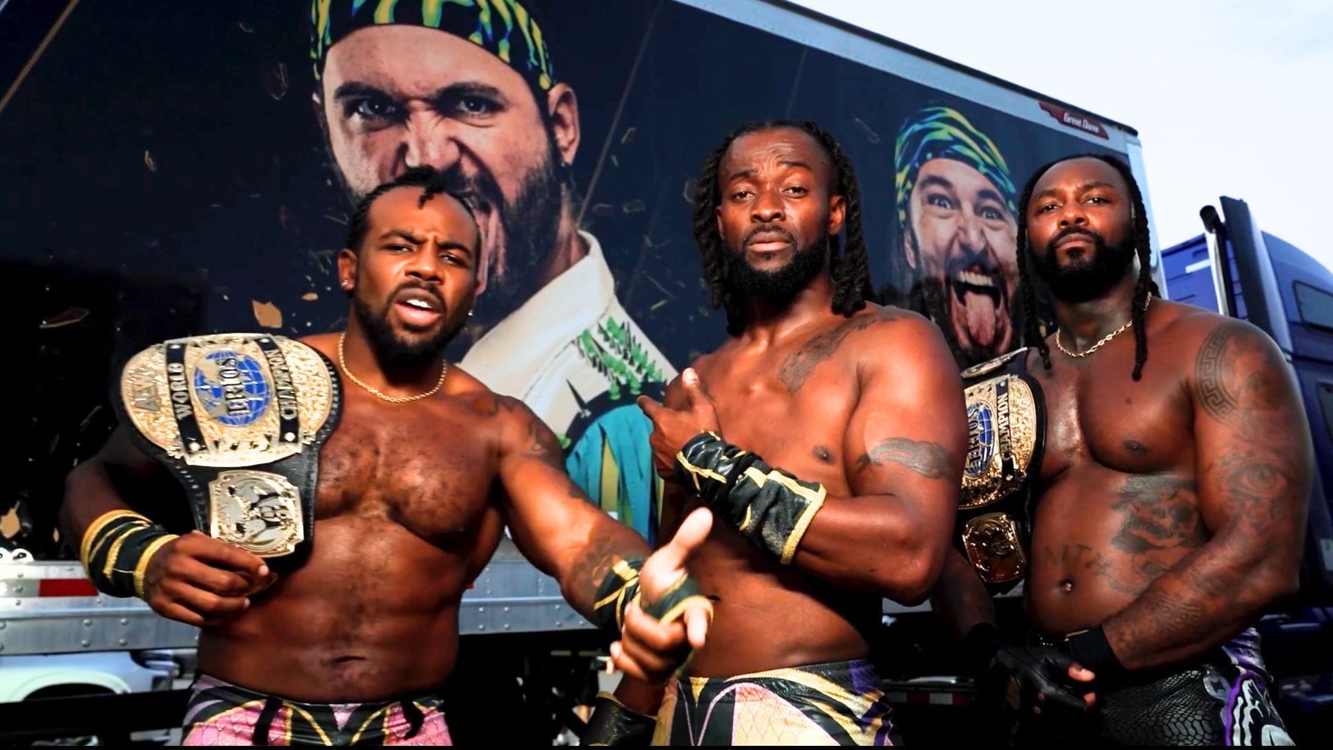 "We are gonna get dangerous," "We are not trying to get arrested" - New Level debut AEW promo alongside Swerve Strickland; Things hilariously escalate