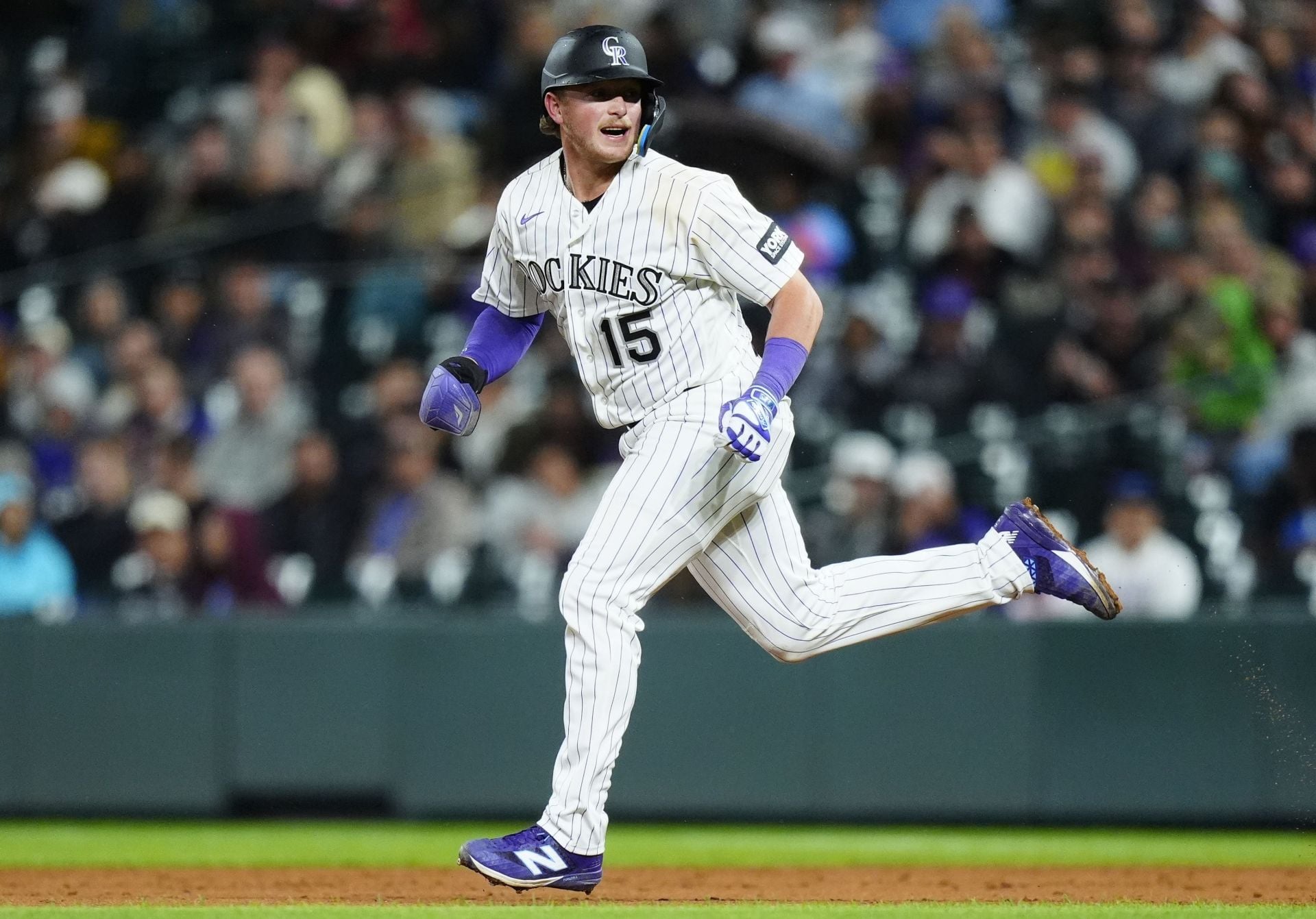 Colorado Rockies catcher Hunter Goodman leads the team with 39 home runs - Source: Imagn