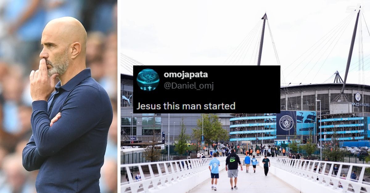 "He does nothing there" - Manchester City fans express frustration at star's inclusion in starting XI for Porto UCL clash