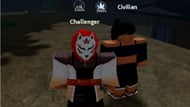 Kill Civilians to get a negative reputation (Image via Roblox)