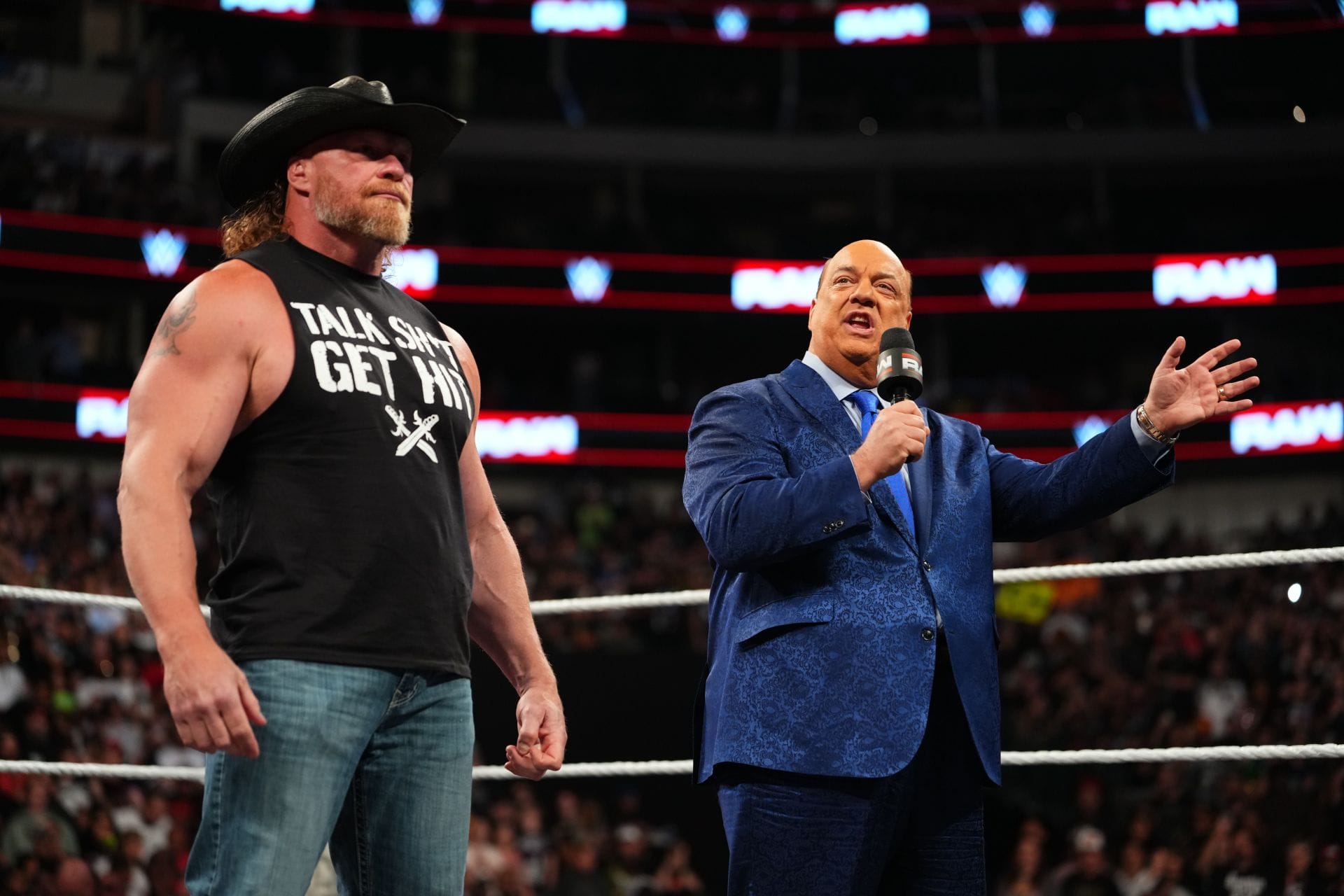 3 Reasons why Brock Lesnar should come out of retirement to help Oba Femi against The Vision