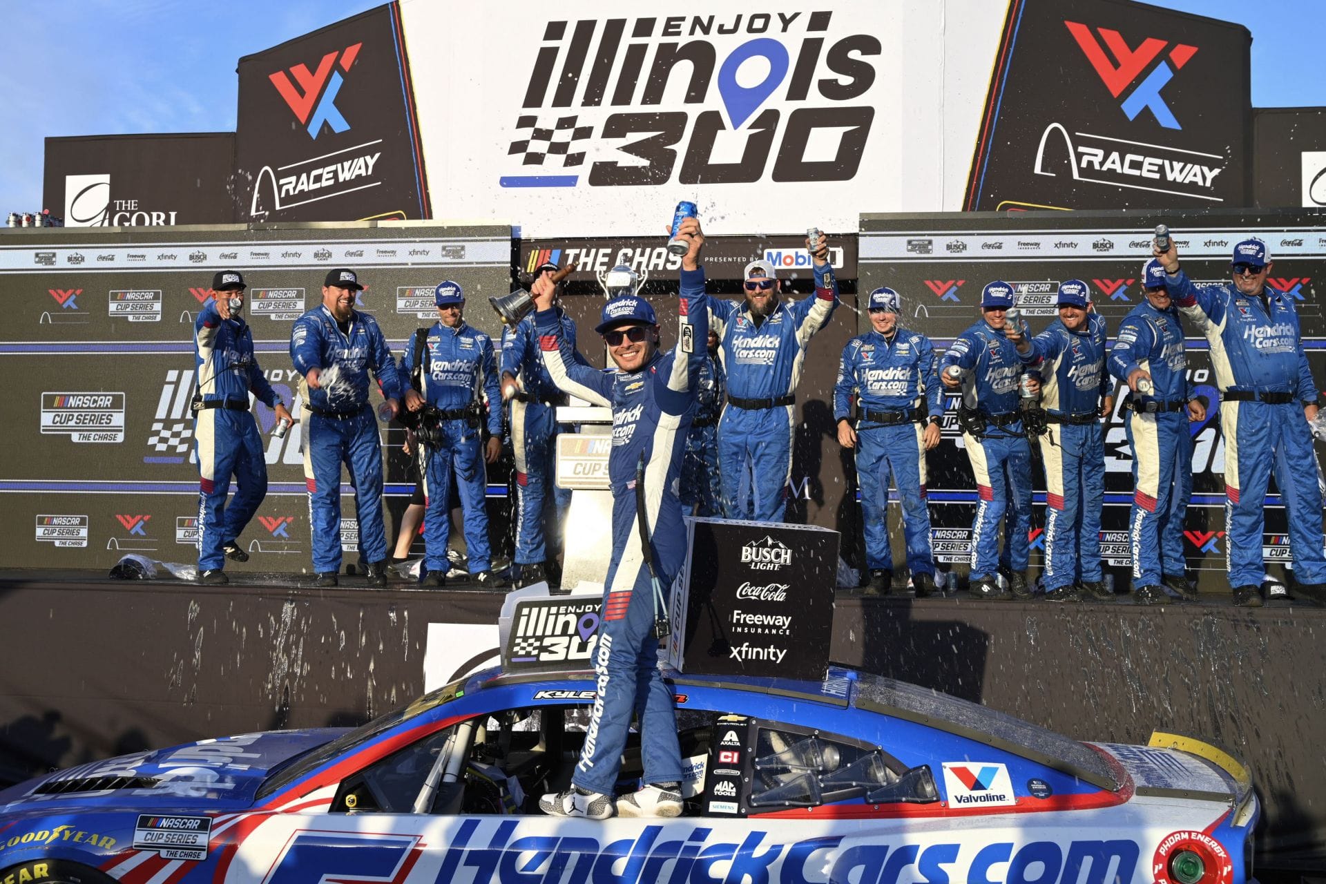 Who won the NASCAR race today? Full results from the 2026 Enjoy Illinois 300 at World Wide Technology Raceway