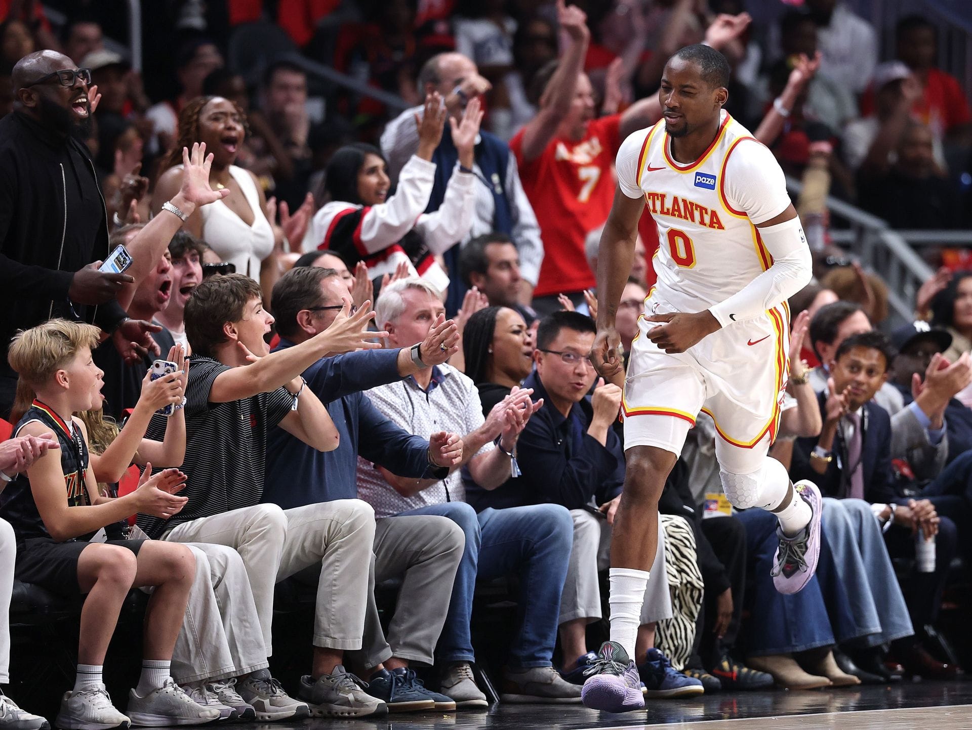 Jonathan Kuminga at New York Knicks v Atlanta Hawks - Source: Getty