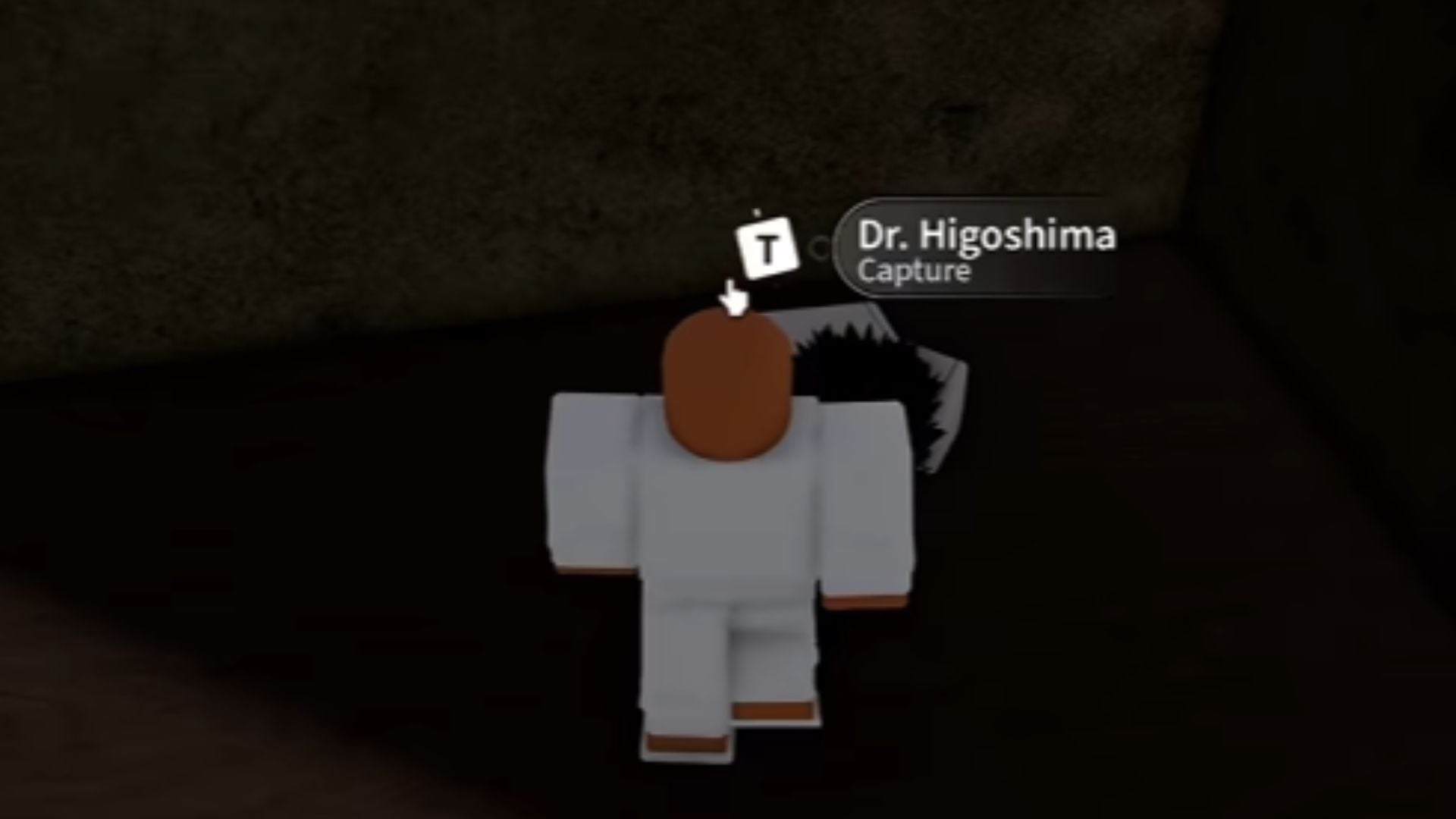 Deliver Dr. Hishigima to the waypoint to complete Muzan's Quest (Image via Roblox || YouTube/@BLUEZ)