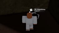 Deliver Dr. Hishigima to the waypoint to complete Muzan's Quest (Image via Roblox || YouTube/@BLUEZ)
