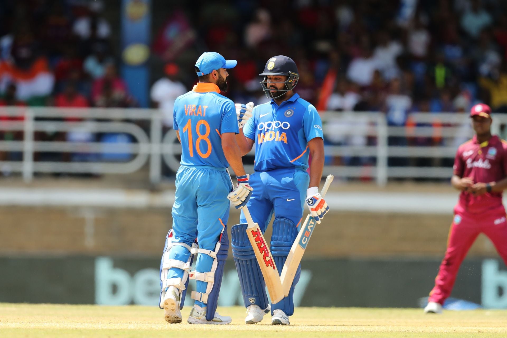 4 times Virat Kohli and Rohit Sharma shared a century stand in ODIs against West Indies before IND vs WI 2026 series ft. Guwahati, 2018 