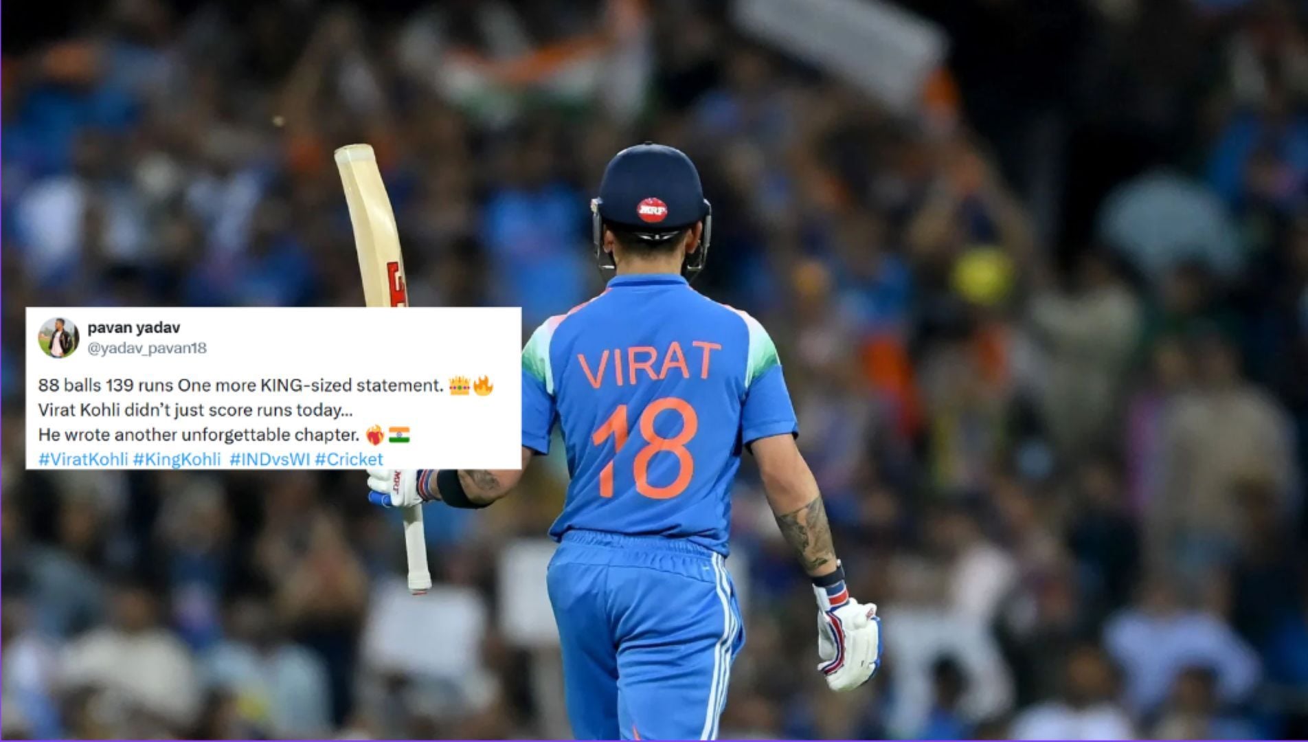 "The new Virat Kohli is so Rohitfied" - Fans hail legendary Team India batter for match-winning 88-ball 139 in IND vs WI 2026 1st ODI