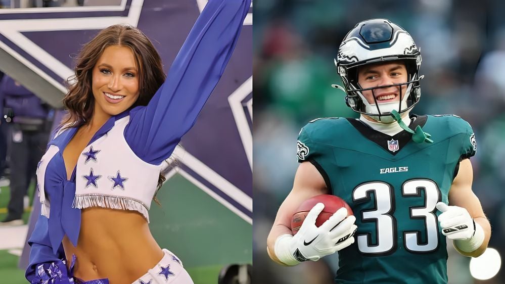 Cooper DeJean's GF Abby Summers reports for Cowboys cheerleader duty as Eagles star prepares for Titans clash