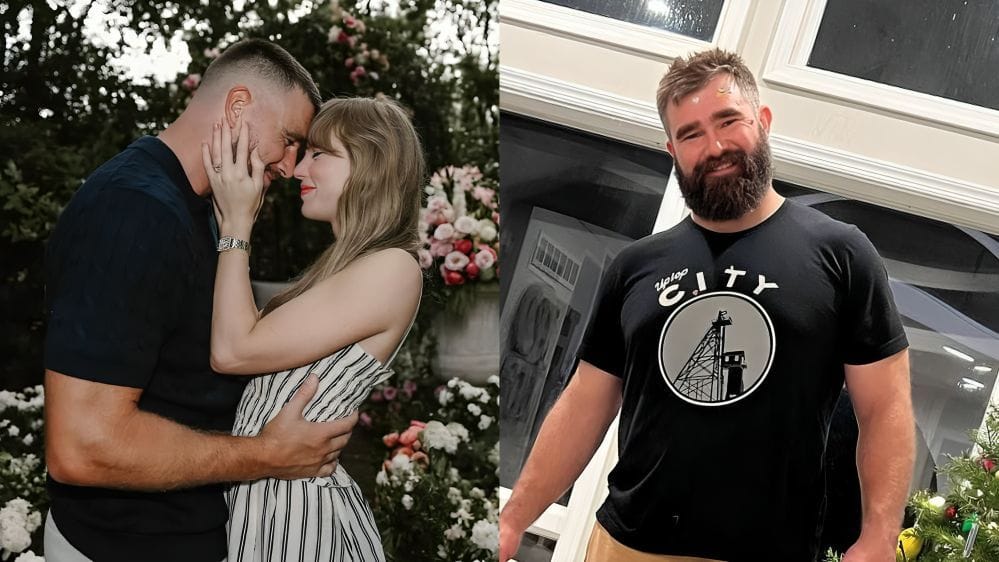 "What in the world?": Jason Kelce gets honest about Taylor Swift-Travis Kelce wedding while discussing new details