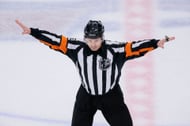 Tim Peel waives off a goal during a game - Source: Imagn