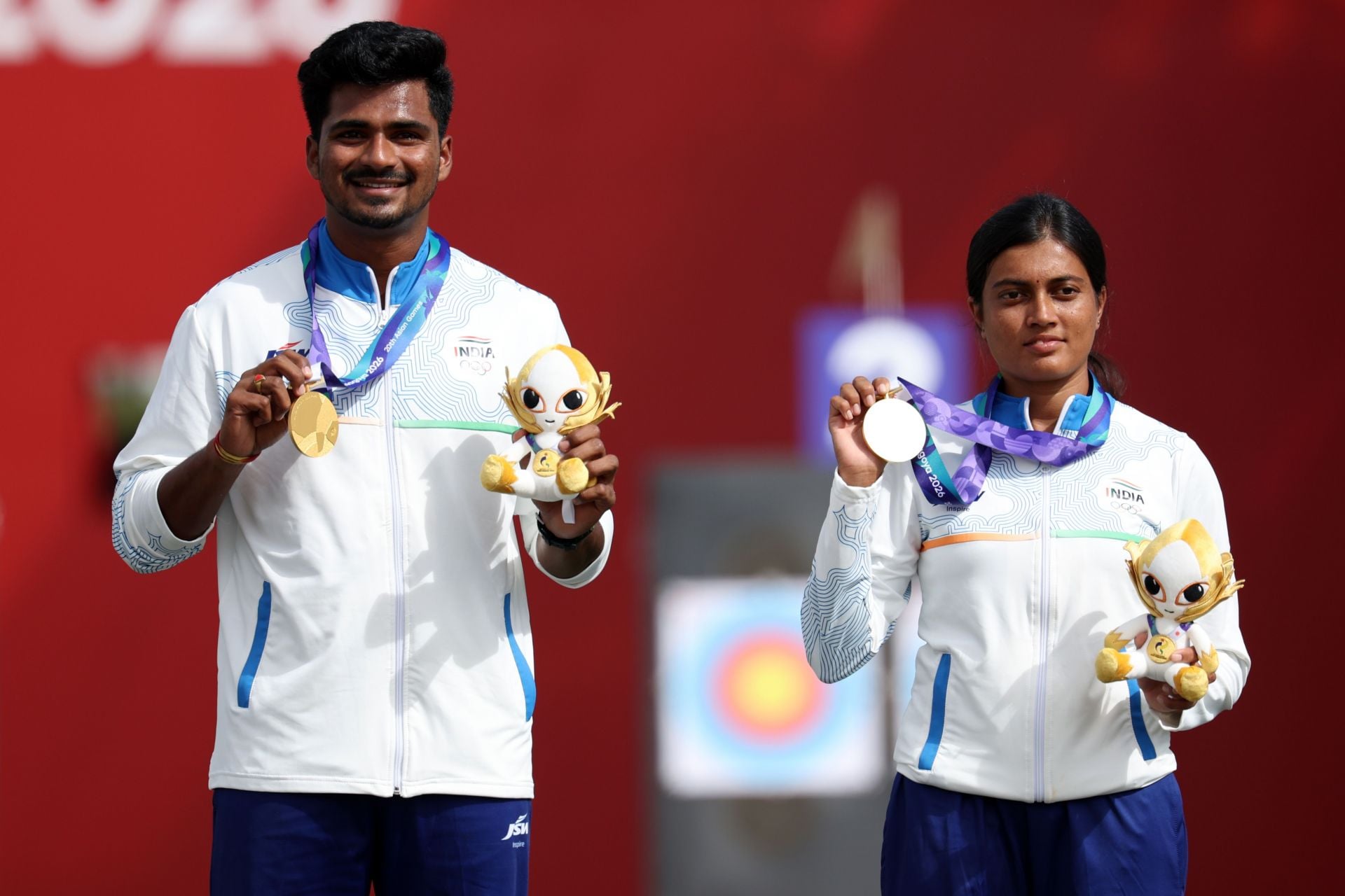 Asian Games 2026: India win double gold in compound archery as women's and mixed teams triumph 