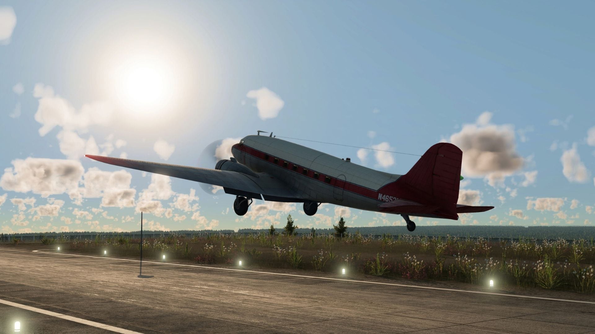 An airplane in Transport Fever 3 (Image via Urban Games)