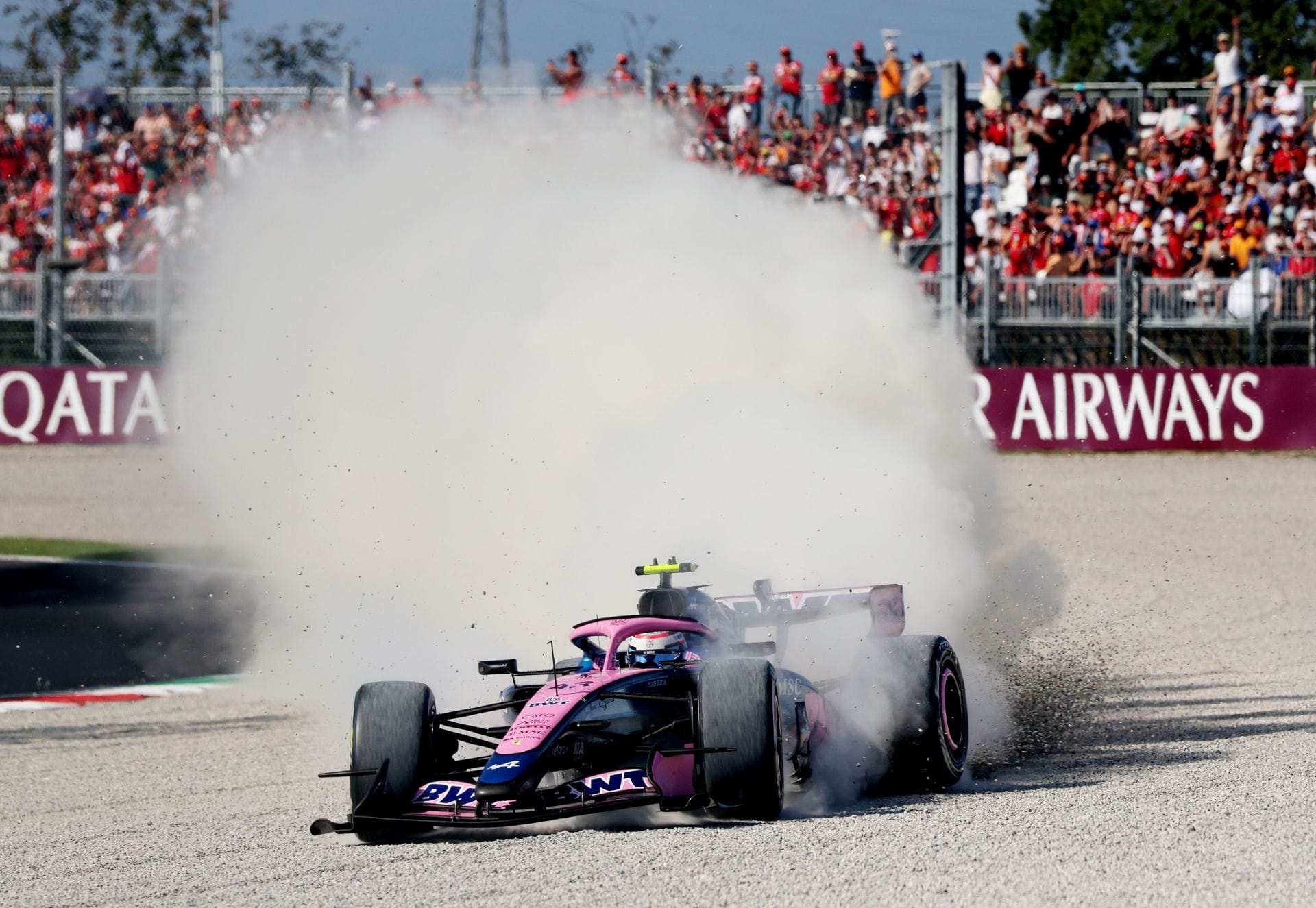 Watch: Franco Colapinto breaks down in front of the media after his F1 Italian GP performance