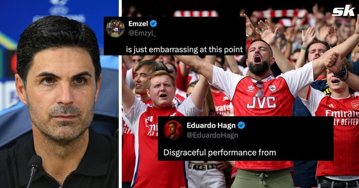 “Just embarrassing at this point”, “This is abysmal” - Arsenal fans slam star player for ‘disgraceful’ display in 2-1 win over Leeds