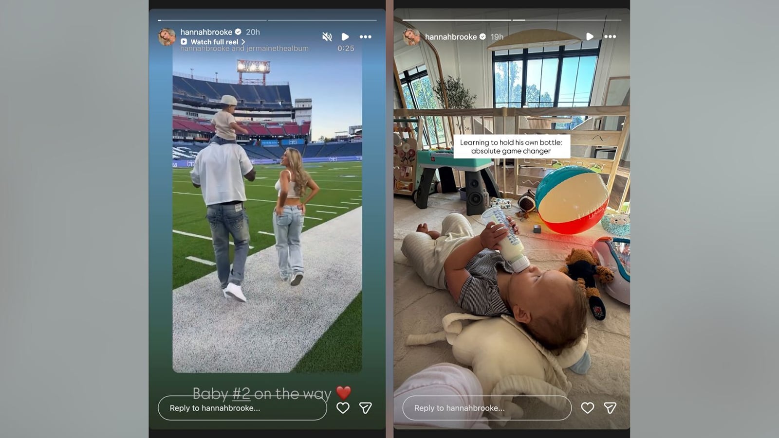 Titans' Jermaine Johnson and wife Hannah announce 2nd pregnancy 8 ...