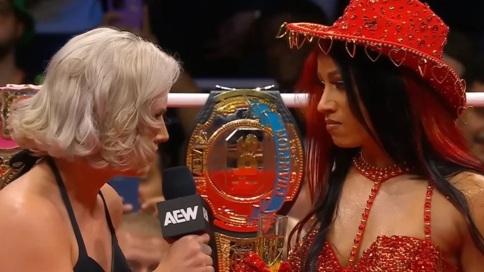 Mercedes Mone makes a huge Toni Storm reference following rumors of her return to AEW