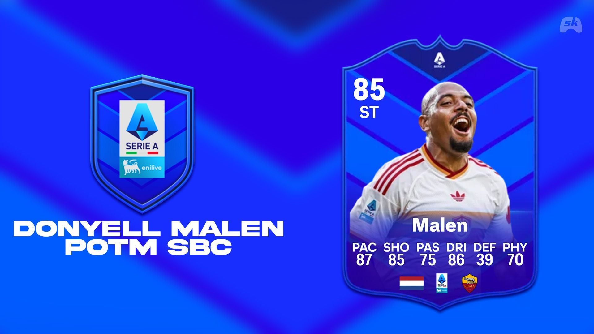 Best EA FC 27 Donyell Malen Serie A POTM SBC solution