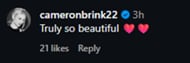 Sparks star commented on Sonya Curry's recent wedding.