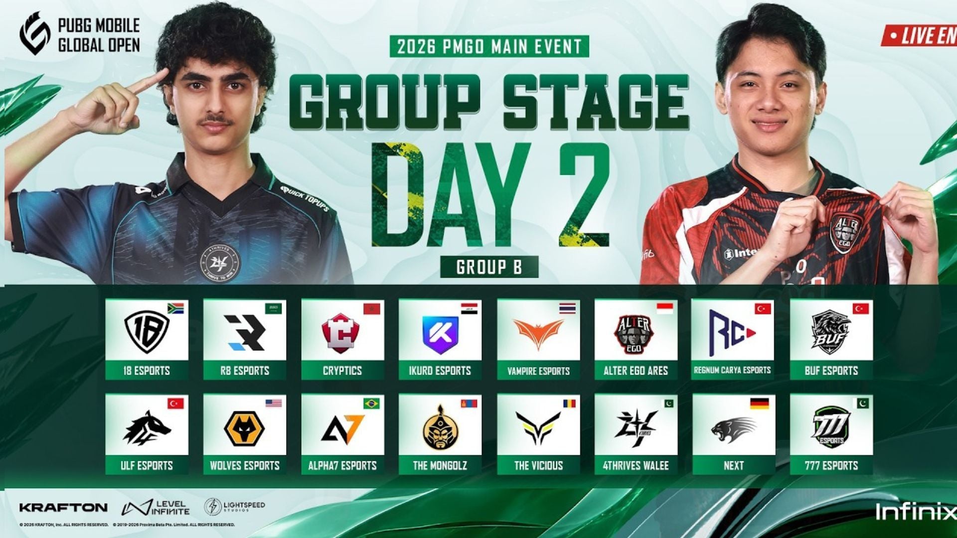 PMGO 2026 Season 2 Day 2: Group B Schedule & Teams [Confirmed]