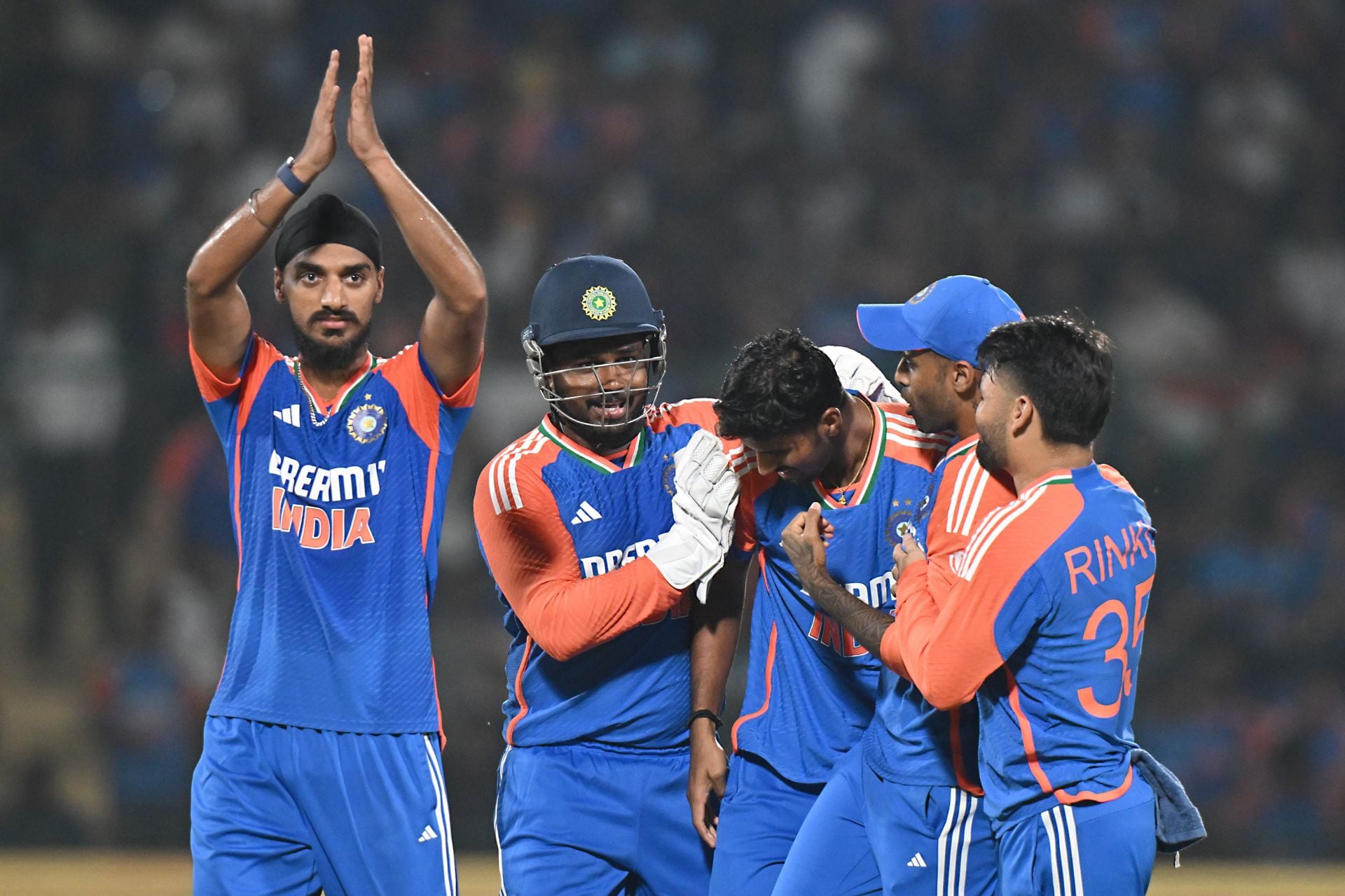 What happened the last time India played a T20I in Hyderabad before the IND vs WI 2026 series? 