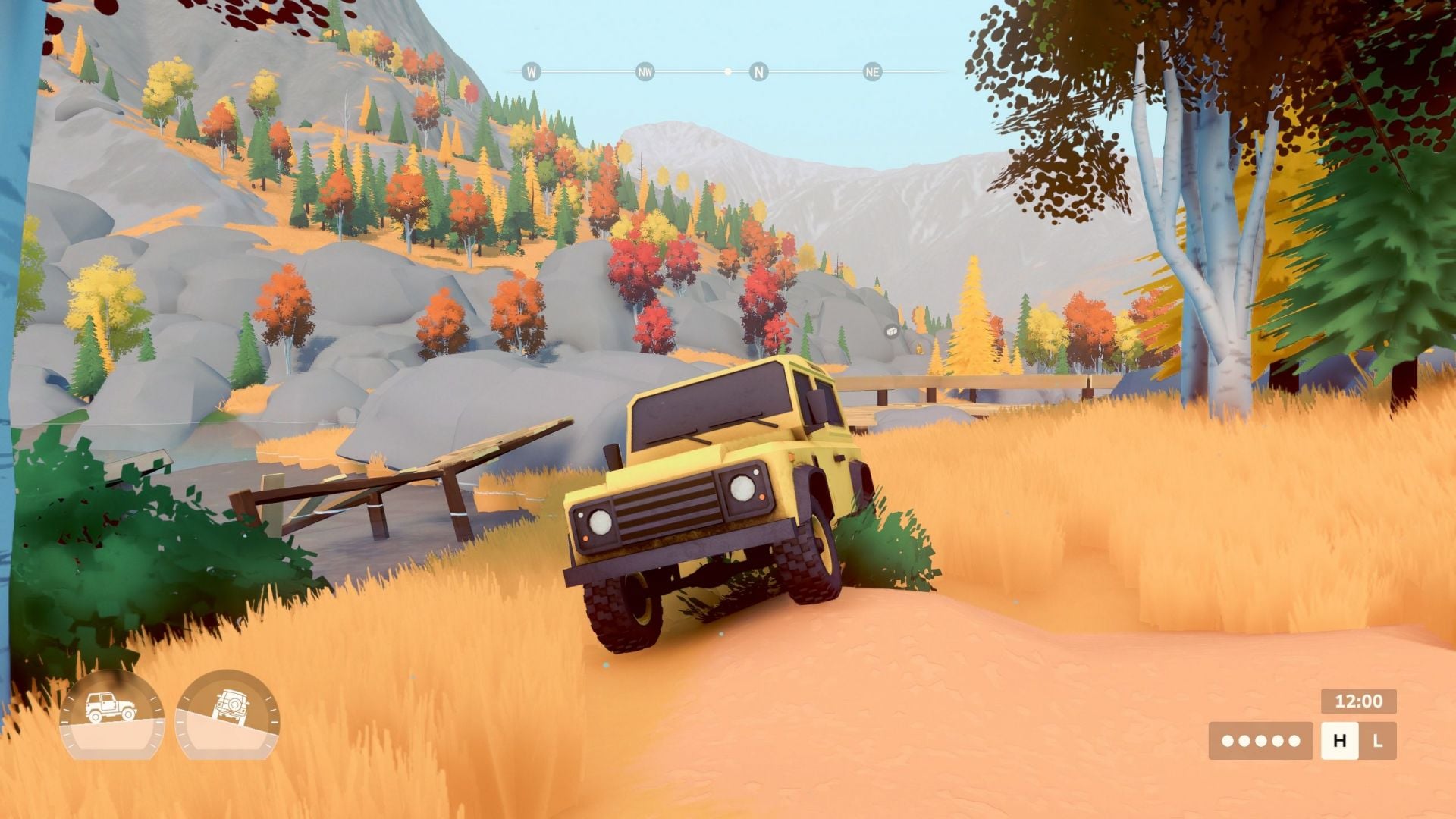 All maps and biomes in Over the Hill