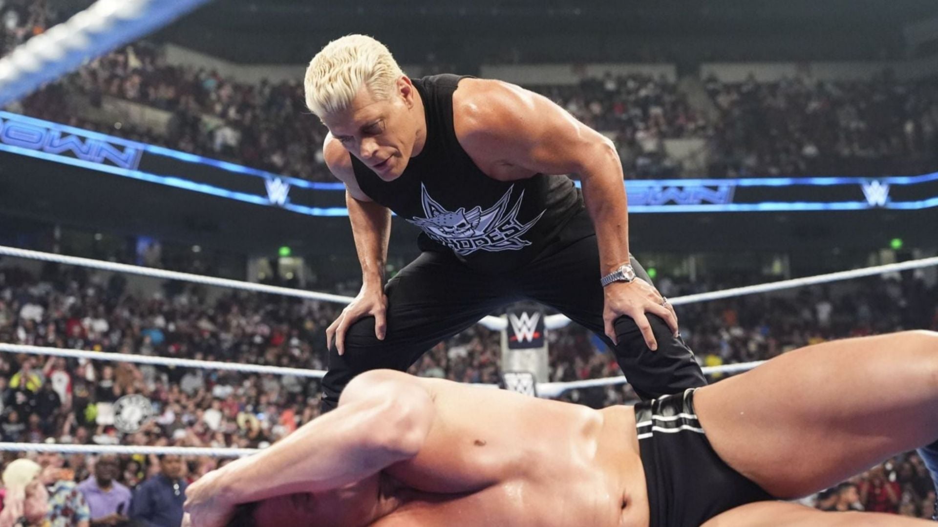Cody Rhodes uses banned move on WWE SmackDown - Repercussions unknown as show ends immediately after