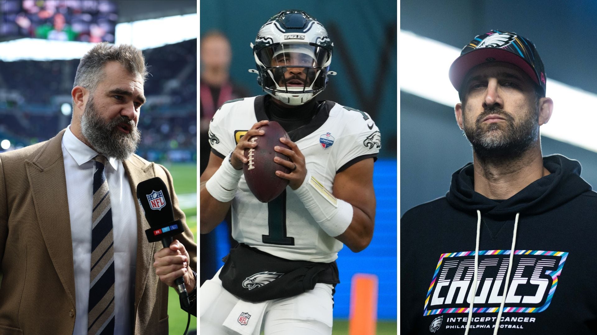 Jason Kelce vouches for Nick Sirianni and Eagles' medical staff amid backlash over "malpractice" in Jalen Hurts' blood clots situation