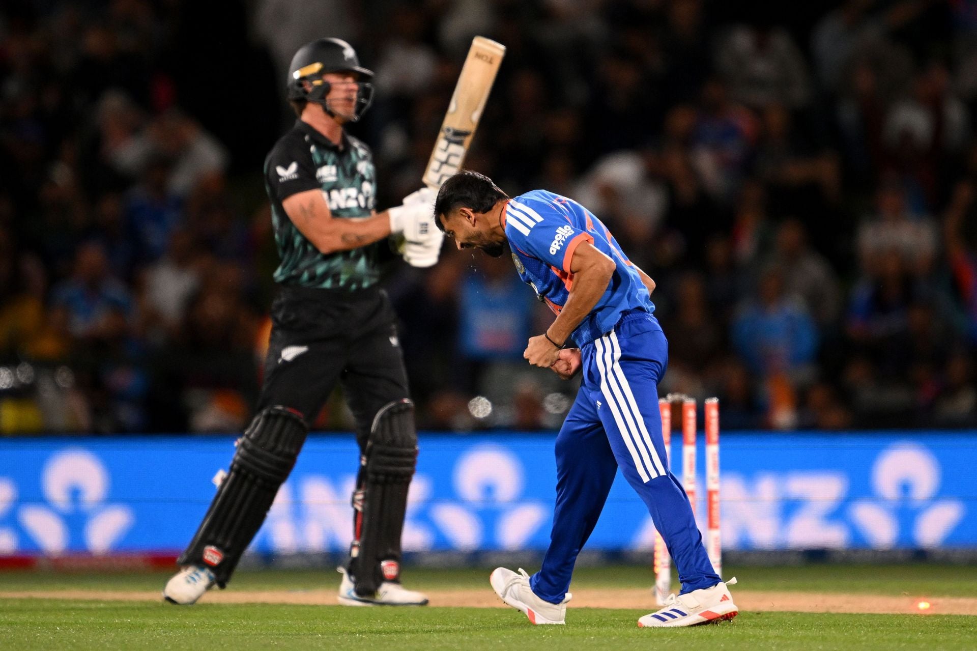 IND vs NZ 2026: Prince Yadav Stumps Finn Allen [Confirmed]