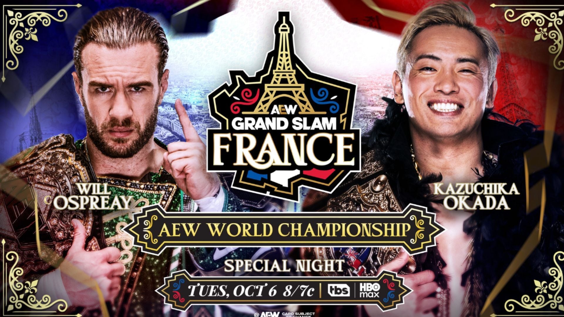 3 Reasons Kazuchika Okada should become the new AEW World Champion at Grand Slam France