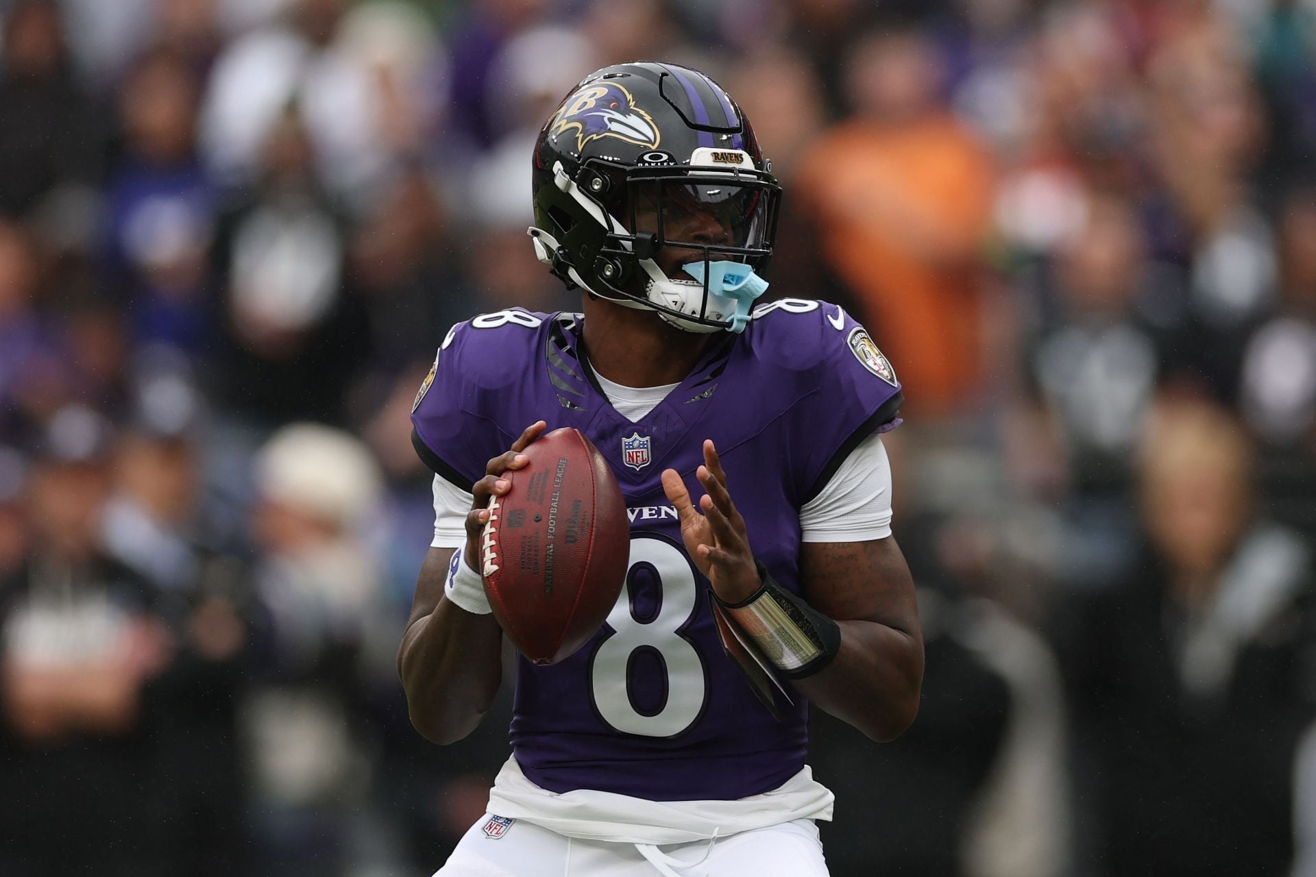 Lamar Jackson drops 1-word reaction after sports doctor evaluates Ravens QB's ankle injury from brutal Jermaine Johnson tackle