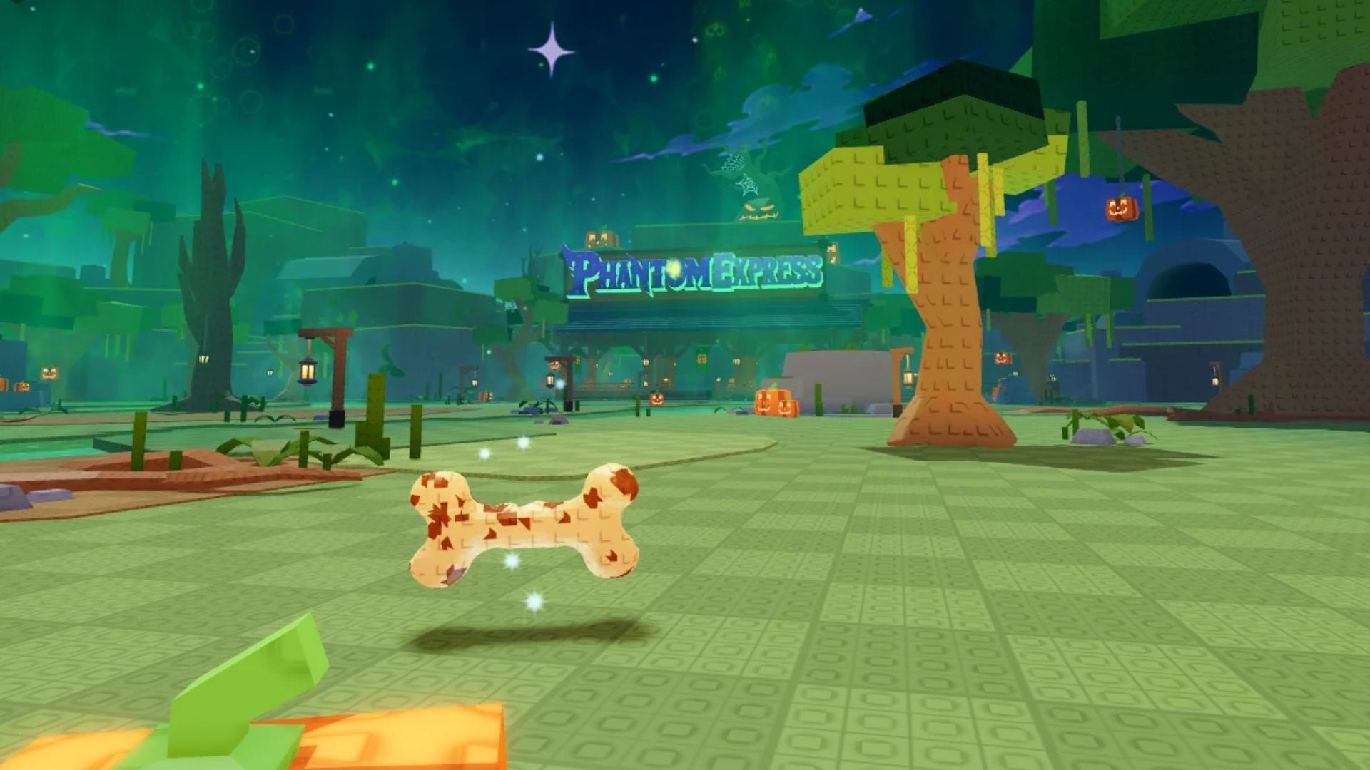 Chewed Bone location (Image via Roblox)