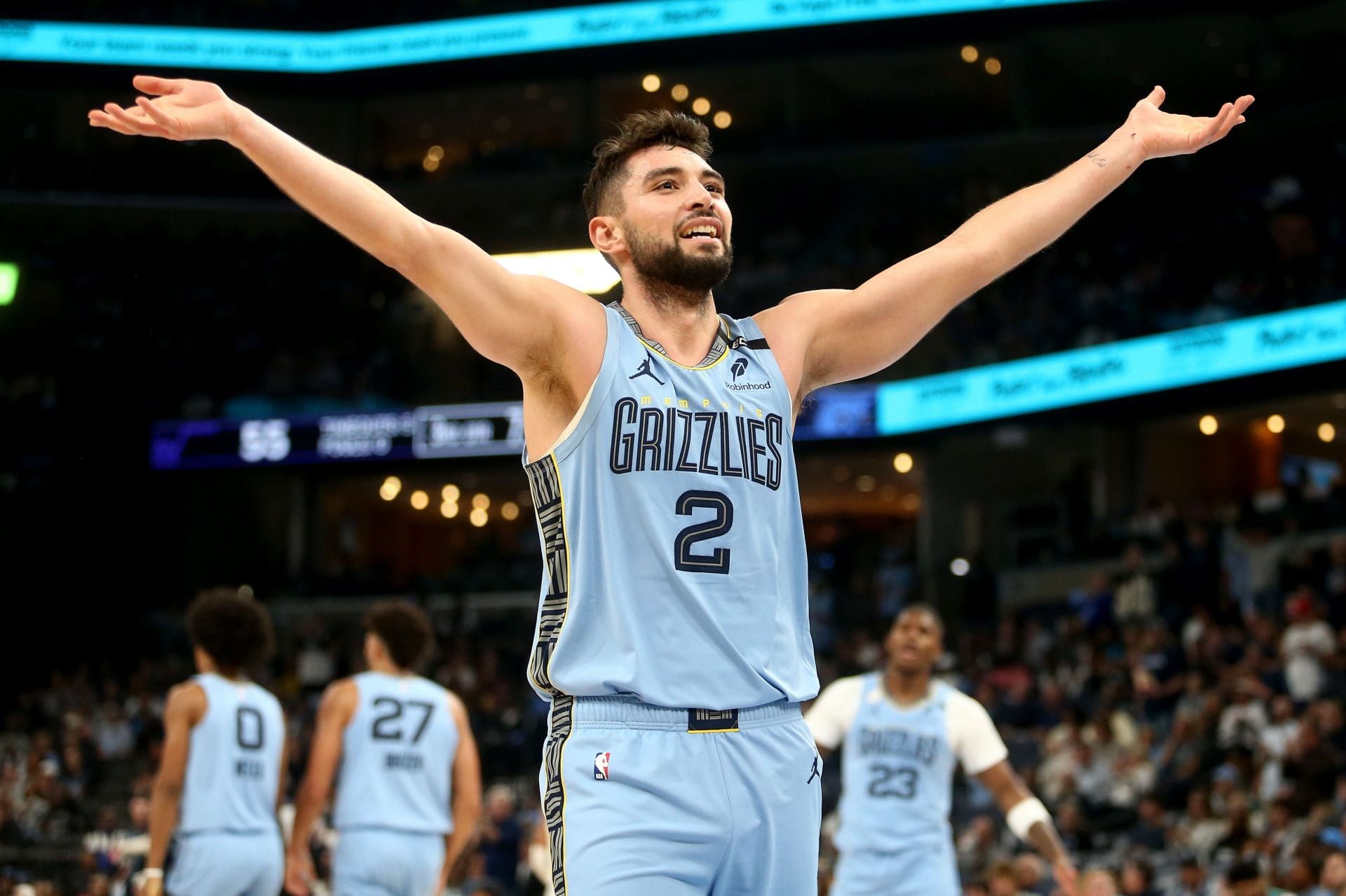 The Memphis Grizzlies went on a 17-0 run to overcome the Golden State Warriors' 12-point lead on Oct. 23 - Source: Imagn