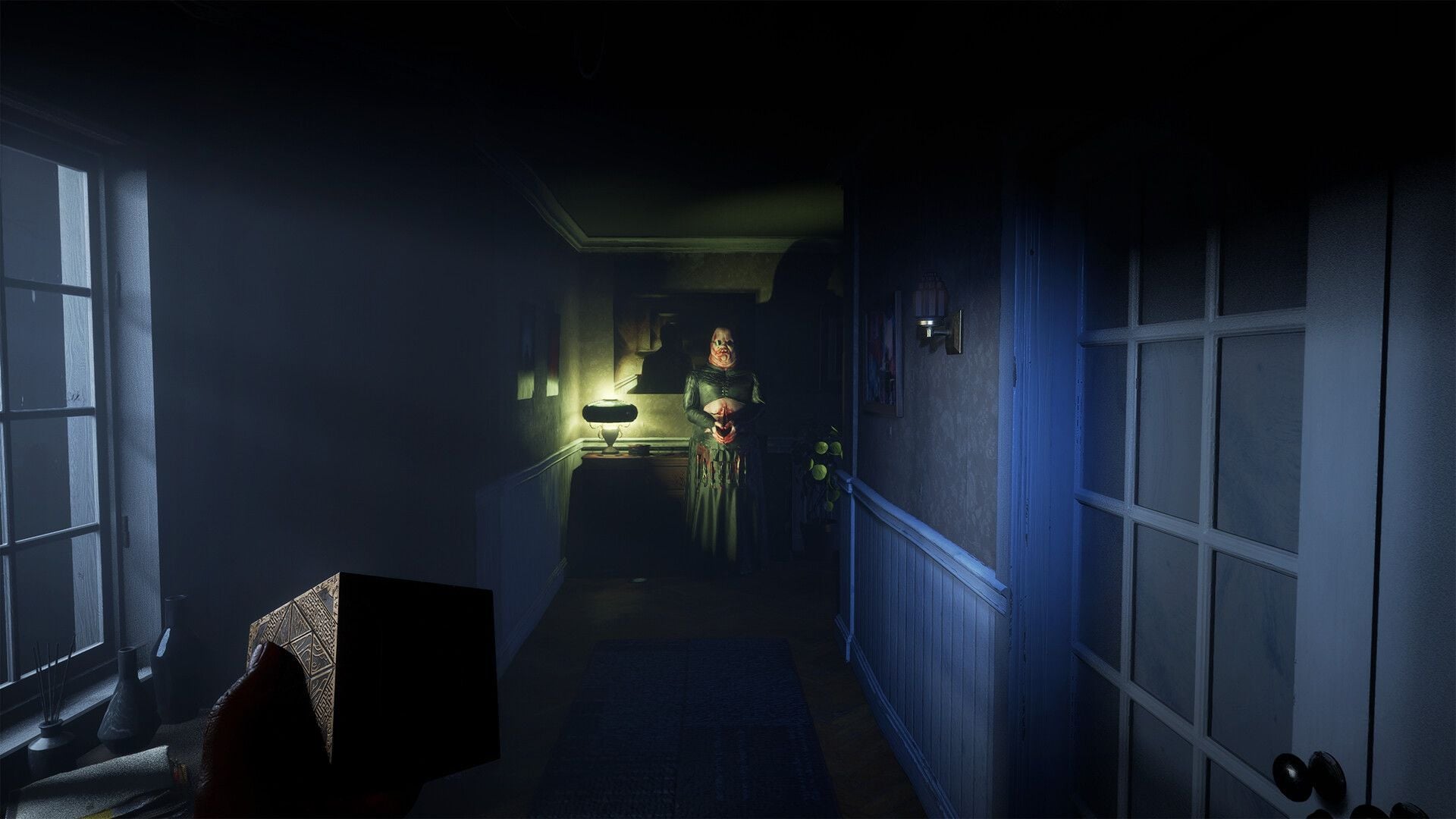 Staying human is the good ending in Hellraiser Revival (Image via Saber Interactive)