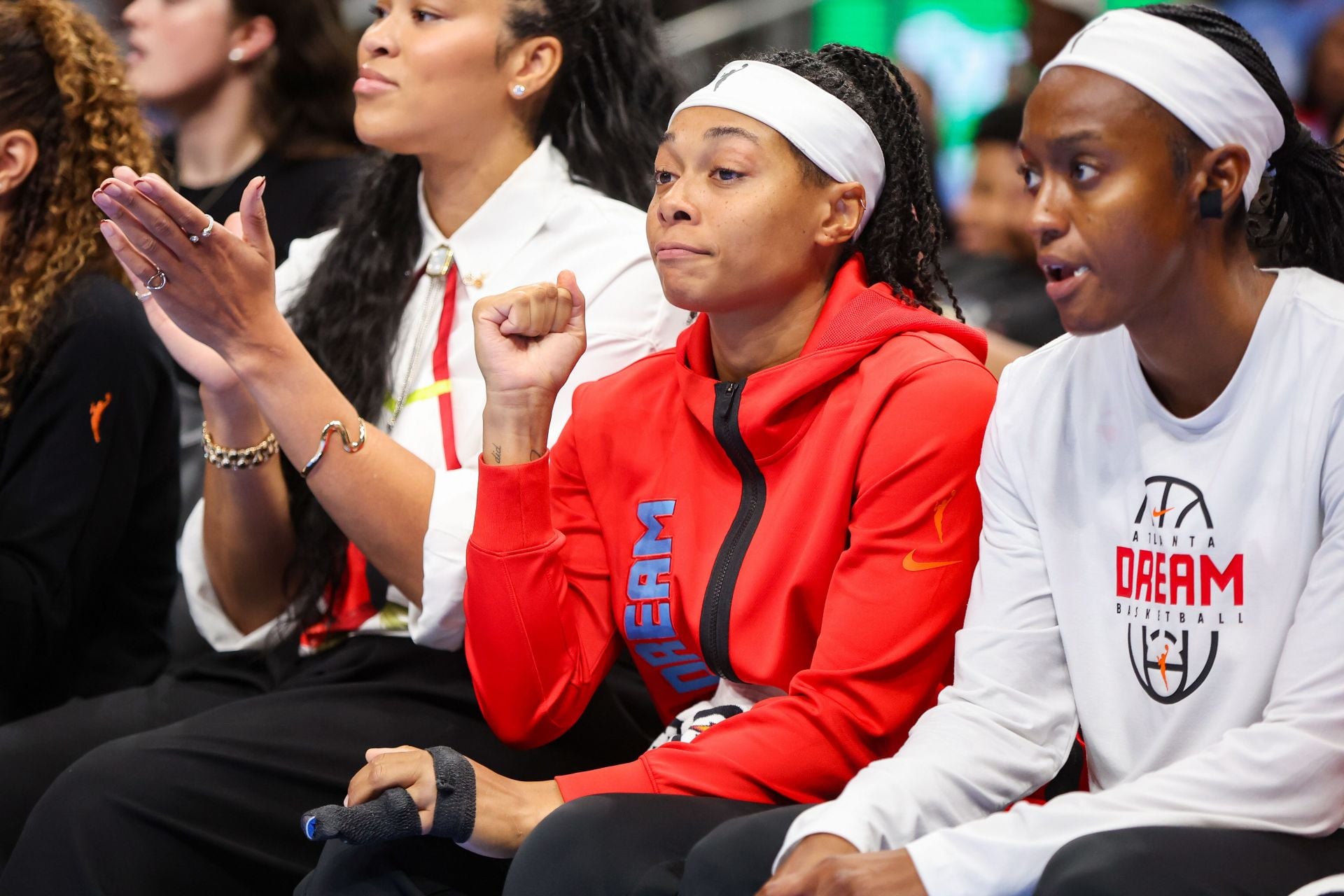 What Happened To Allisha Gray's Hand? Atlanta Dream Guard's Painful Injury Forces Exit Vs Liberty In Game 1 Of Playoffs Semifinals