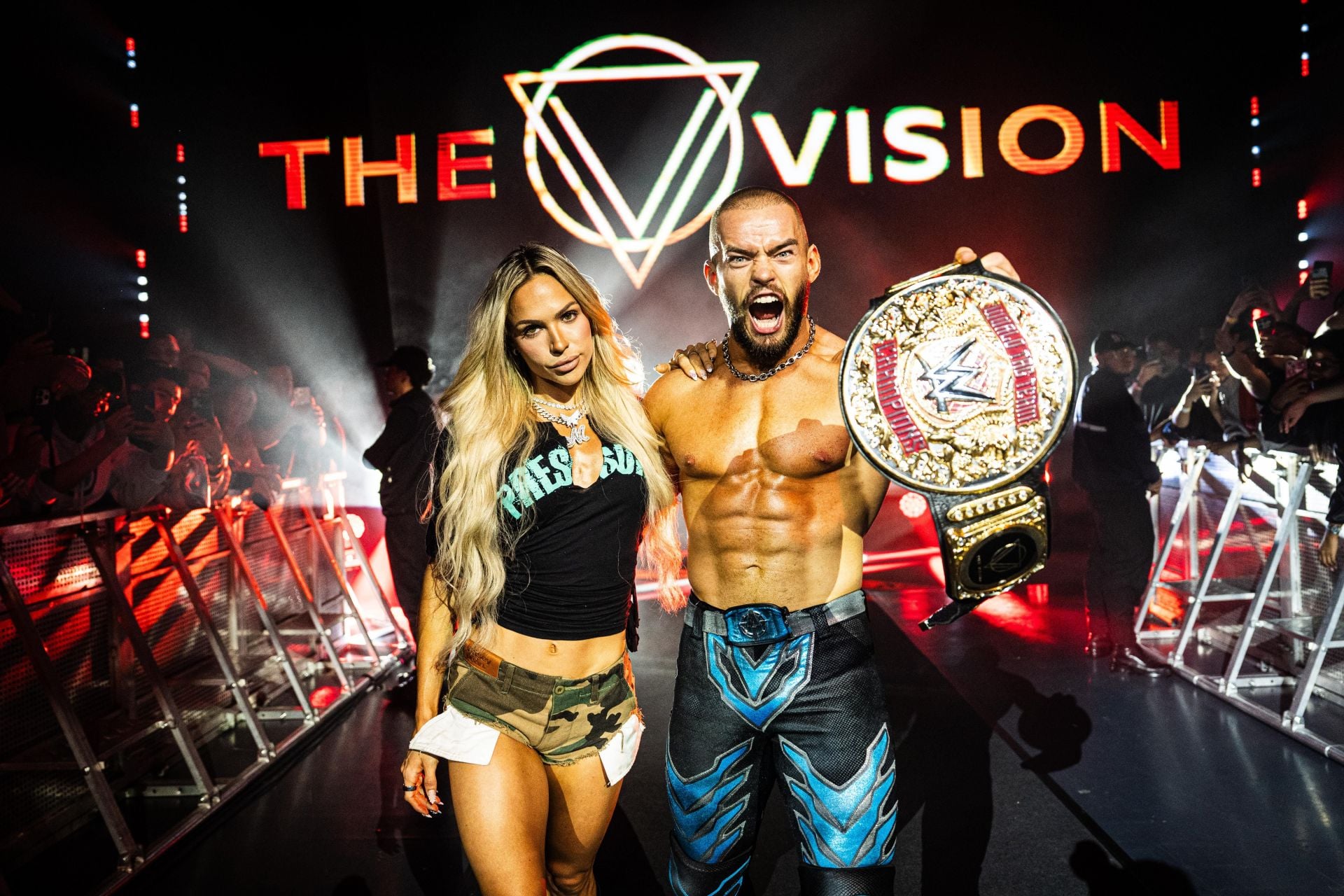 "It must be hard being a couple" - WWE star on Maxxine Dupri and Austin Theory