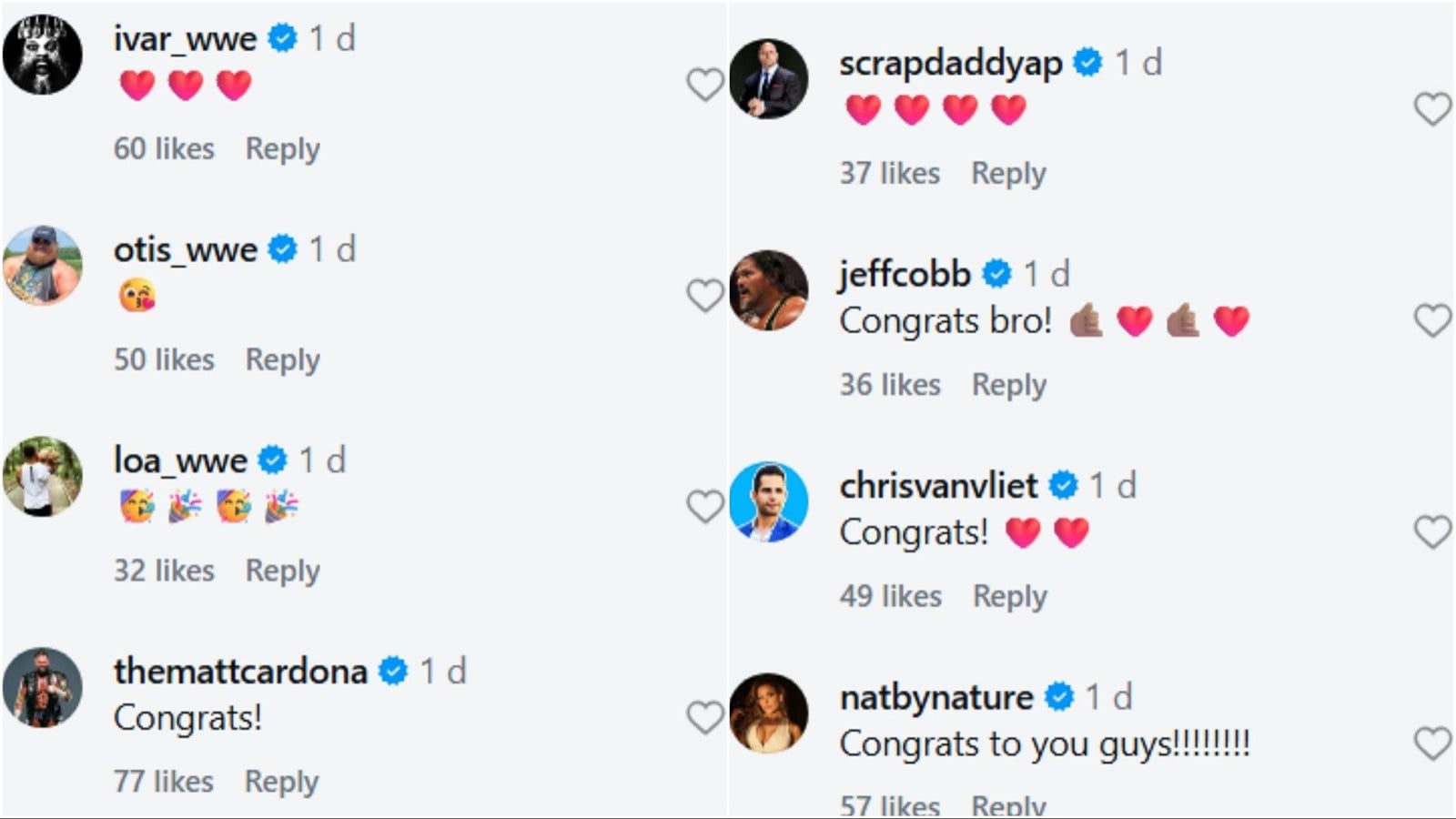 Adam Pearce, Otis, Natalya, and others react to popular WWE couple’s ...