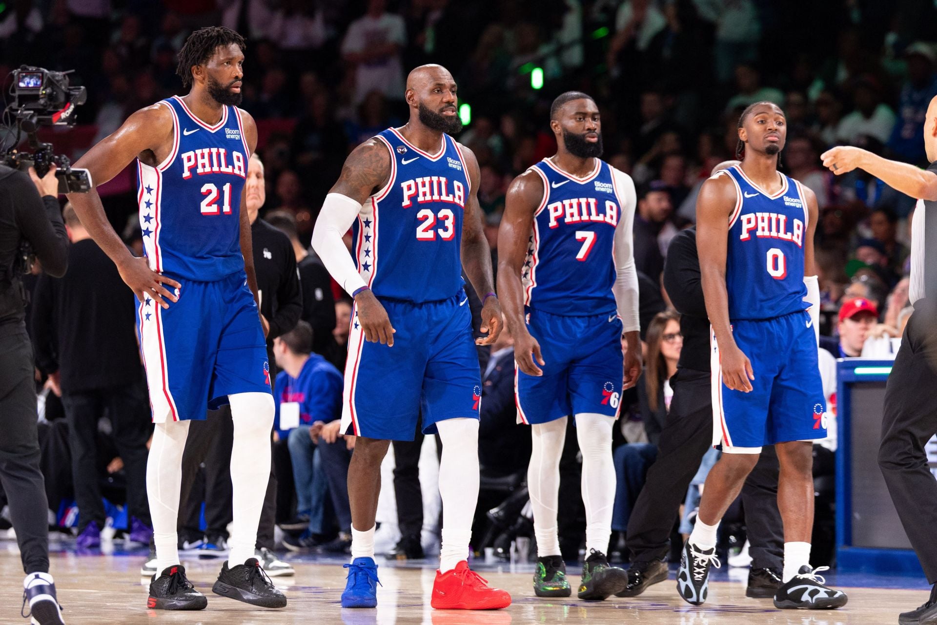 The Philadelphia 76ers erased a 29-point deficit against the Cavaliers, the biggest comeback in franchise history - Source: Imagn