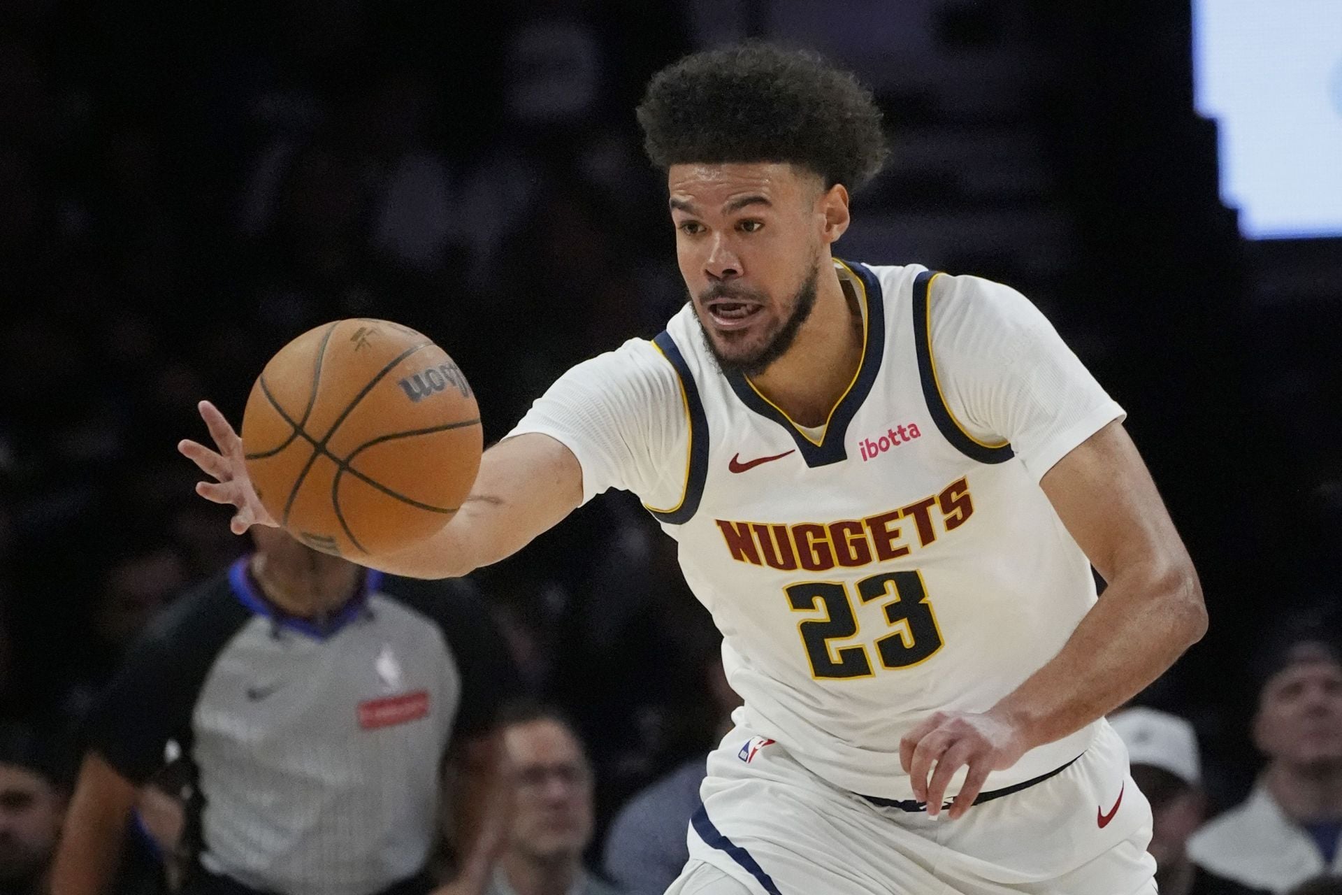 Cameron Johnson is expected to play a key role in his second season with the Denver Nuggets - Source: Imagn