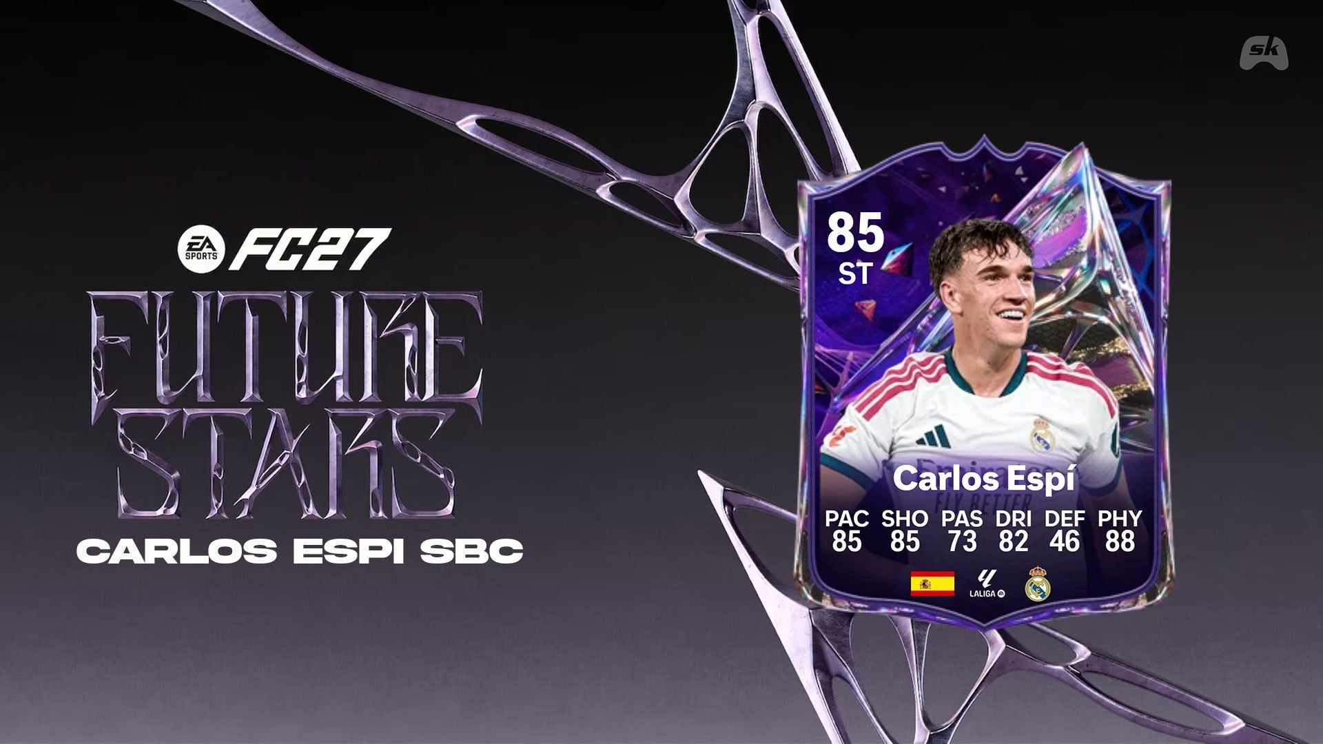 Best EA FC 27 Carlos Espí Future Stars SBC solution