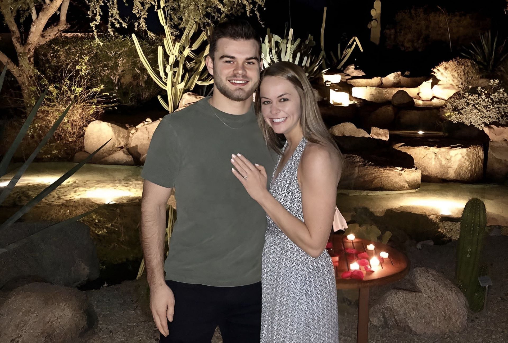 Alex DeBrincat's wife Lyndsey beaming with pride after hubby signs $91,000,000 Red Wings extension