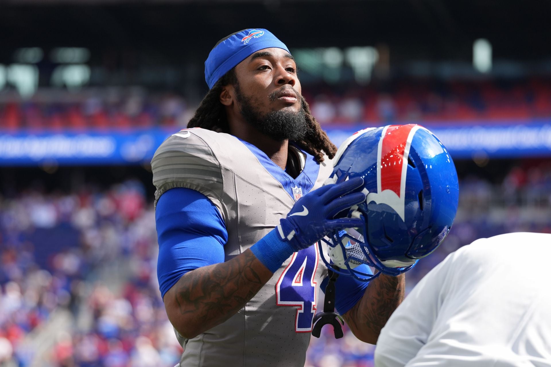 "Did he have the same conversation with Josh Allen?": NFL fans rip Bills HC Joe Brady for warning James Cook over fumbling issues